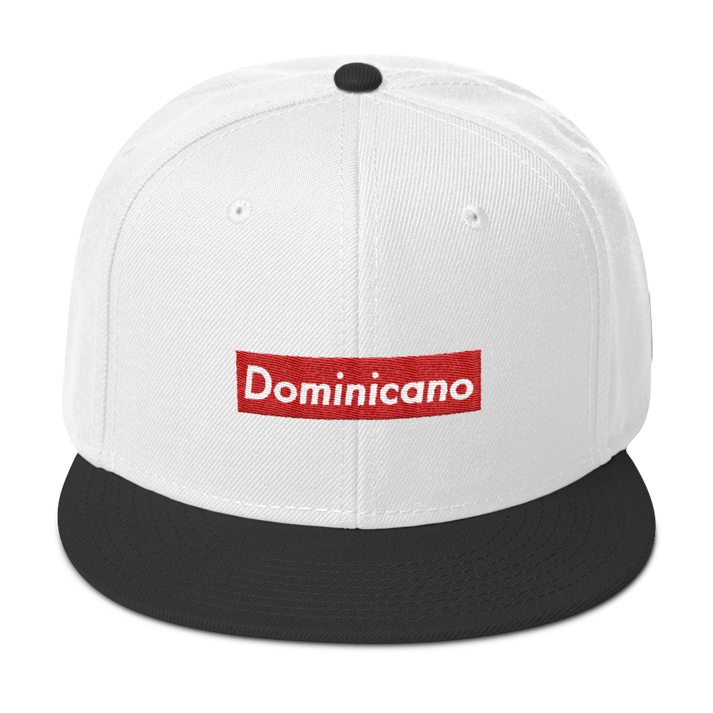 Dominicano Snapback Hat  - 2020 - DominicanGirlfriend.com - Frases Dominicanas - República Dominicana Lifestyle Graphic T-Shirts Streetwear & Accessories - New York - Bronx - Washington Heights - Miami - Florida - Boca Chica - USA - Dominican Clothing