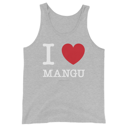 I Love Mangu Unisex Tank Top  - 2020 - DominicanGirlfriend.com - Frases Dominicanas - República Dominicana Lifestyle Graphic T-Shirts Streetwear & Accessories - New York - Bronx - Washington Heights - Miami - Florida - Boca Chica - USA - Dominican Clothing