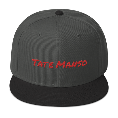 Tate Manso Snapback Hat  - 2020 - DominicanGirlfriend.com - Frases Dominicanas - República Dominicana Lifestyle Graphic T-Shirts Streetwear & Accessories - New York - Bronx - Washington Heights - Miami - Florida - Boca Chica - USA - Dominican Clothing