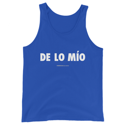 De Lo Mio Tank Top  - 2020 - DominicanGirlfriend.com - Frases Dominicanas - República Dominicana Lifestyle Graphic T-Shirts Streetwear & Accessories - New York - Bronx - Washington Heights - Miami - Florida - Boca Chica - USA - Dominican Clothing