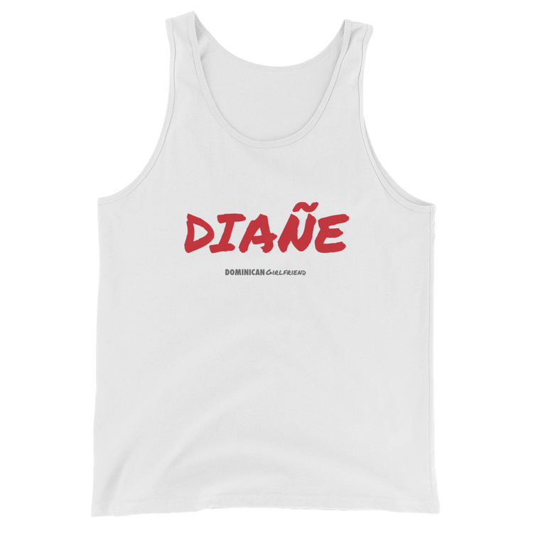 Diañe Tank Top  - 2020 - DominicanGirlfriend.com - Frases Dominicanas - República Dominicana Lifestyle Graphic T-Shirts Streetwear & Accessories - New York - Bronx - Washington Heights - Miami - Florida - Boca Chica - USA - Dominican Clothing