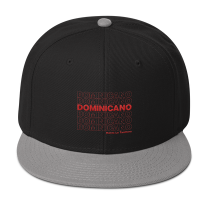 Dominicano Hasta La Tambora Snapback  - 2020 - DominicanGirlfriend.com - Frases Dominicanas - República Dominicana Lifestyle Graphic T-Shirts Streetwear & Accessories - New York - Bronx - Washington Heights - Miami - Florida - Boca Chica - USA - Dominican Clothing