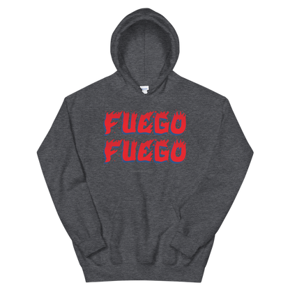 Fuego Unisex Hoodie  - 2020 - DominicanGirlfriend.com - Frases Dominicanas - República Dominicana Lifestyle Graphic T-Shirts Streetwear & Accessories - New York - Bronx - Washington Heights - Miami - Florida - Boca Chica - USA - Dominican Clothing