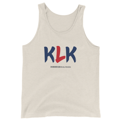 KLK Tank Top  - 2020 - DominicanGirlfriend.com - Frases Dominicanas - República Dominicana Lifestyle Graphic T-Shirts Streetwear & Accessories - New York - Bronx - Washington Heights - Miami - Florida - Boca Chica - USA - Dominican Clothing