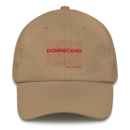 Dominicano Hasta La Tambora Dad hat  - 2020 - DominicanGirlfriend.com - Frases Dominicanas - República Dominicana Lifestyle Graphic T-Shirts Streetwear & Accessories - New York - Bronx - Washington Heights - Miami - Florida - Boca Chica - USA - Dominican Clothing
