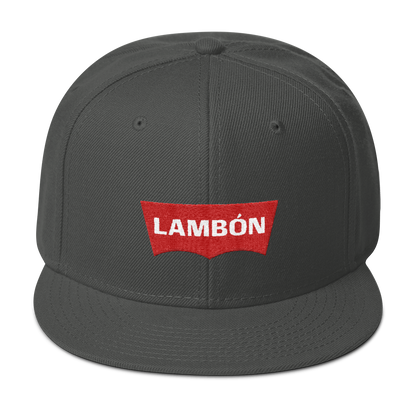 Lambón Snapback Hat  - 2020 - DominicanGirlfriend.com - Frases Dominicanas - República Dominicana Lifestyle Graphic T-Shirts Streetwear & Accessories - New York - Bronx - Washington Heights - Miami - Florida - Boca Chica - USA - Dominican Clothing