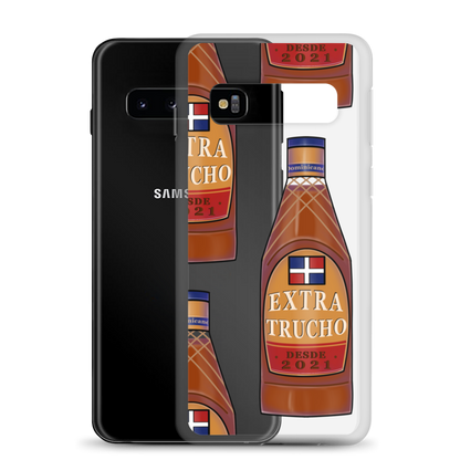Extra Trucho Dominican Rum Samsung Case  - 2020 - DominicanGirlfriend.com - Frases Dominicanas - República Dominicana Lifestyle Graphic T-Shirts Streetwear & Accessories - New York - Bronx - Washington Heights - Miami - Florida - Boca Chica - USA - Dominican Clothing