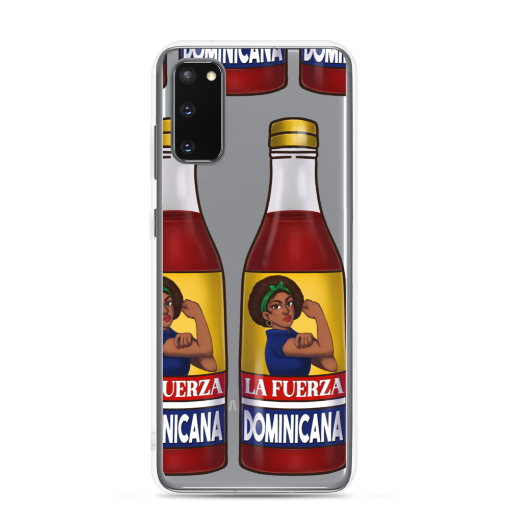 La Fuerza Dominicana Samsung Case  - 2020 - DominicanGirlfriend.com - Frases Dominicanas - República Dominicana Lifestyle Graphic T-Shirts Streetwear & Accessories - New York - Bronx - Washington Heights - Miami - Florida - Boca Chica - USA - Dominican Clothing