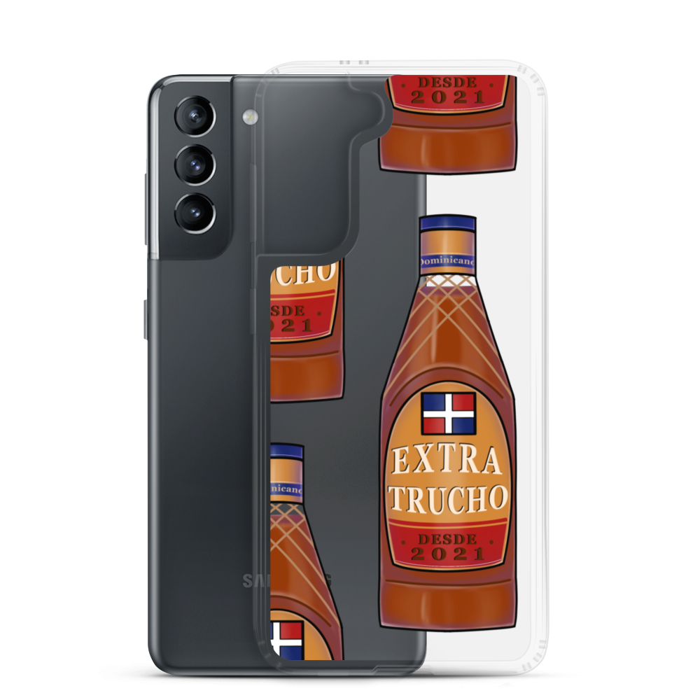 Extra Trucho Dominican Rum Samsung Case  - 2020 - DominicanGirlfriend.com - Frases Dominicanas - República Dominicana Lifestyle Graphic T-Shirts Streetwear & Accessories - New York - Bronx - Washington Heights - Miami - Florida - Boca Chica - USA - Dominican Clothing