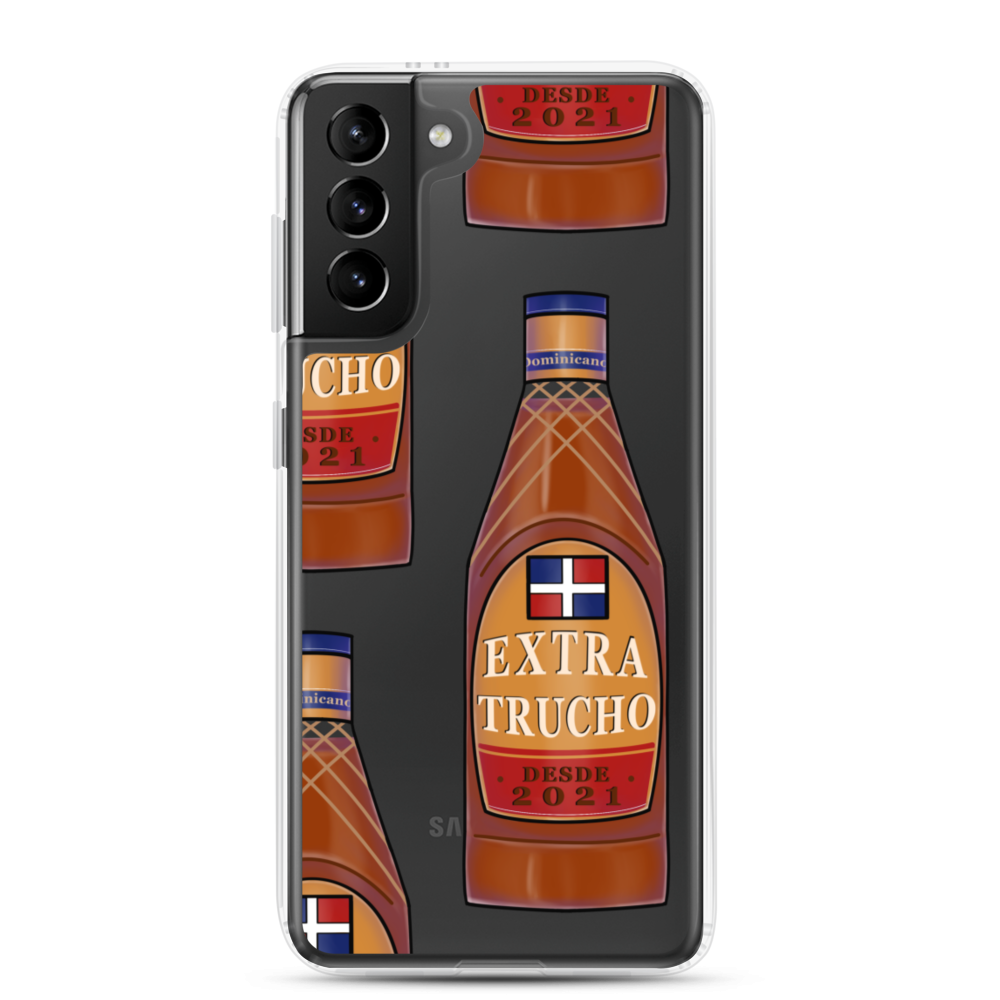 Extra Trucho Dominican Rum Samsung Case  - 2020 - DominicanGirlfriend.com - Frases Dominicanas - República Dominicana Lifestyle Graphic T-Shirts Streetwear & Accessories - New York - Bronx - Washington Heights - Miami - Florida - Boca Chica - USA - Dominican Clothing