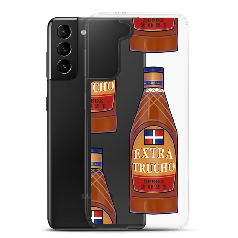 Extra Trucho Dominican Rum Samsung Case  - 2020 - DominicanGirlfriend.com - Frases Dominicanas - República Dominicana Lifestyle Graphic T-Shirts Streetwear & Accessories - New York - Bronx - Washington Heights - Miami - Florida - Boca Chica - USA - Dominican Clothing