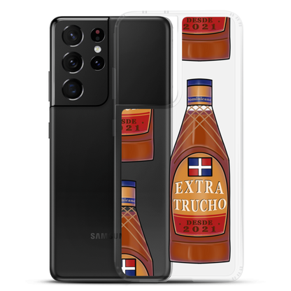 Extra Trucho Dominican Rum Samsung Case  - 2020 - DominicanGirlfriend.com - Frases Dominicanas - República Dominicana Lifestyle Graphic T-Shirts Streetwear & Accessories - New York - Bronx - Washington Heights - Miami - Florida - Boca Chica - USA - Dominican Clothing
