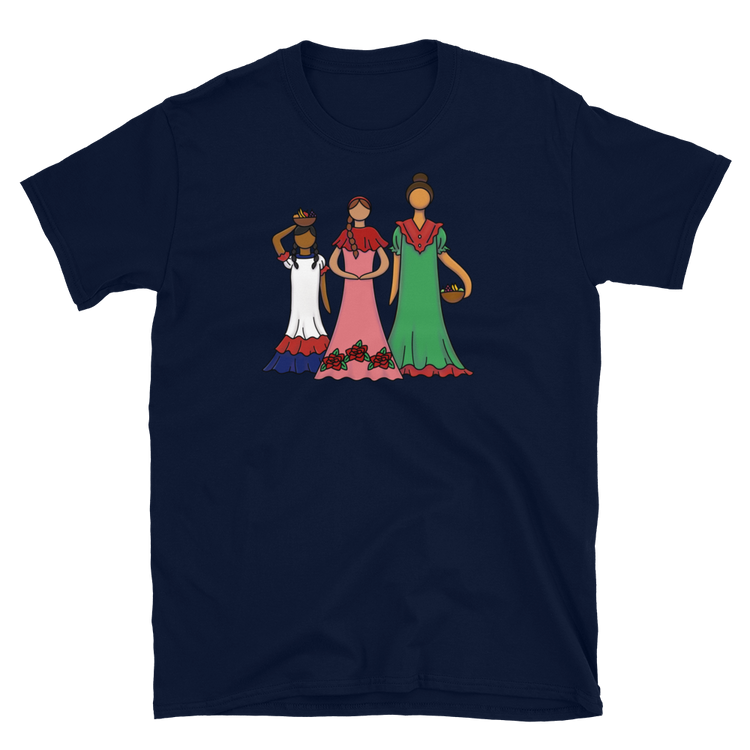 Dominican Faceless Dolls Unisex T-Shirt  - 2020 - DominicanGirlfriend.com - Frases Dominicanas - República Dominicana Lifestyle Graphic T-Shirts Streetwear & Accessories - New York - Bronx - Washington Heights - Miami - Florida - Boca Chica - USA - Dominican Clothing
