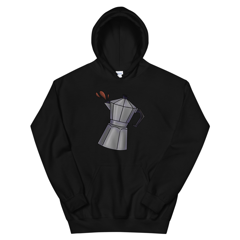 Cafetera Unisex Hoodie  - 2020 - DominicanGirlfriend.com - Frases Dominicanas - República Dominicana Lifestyle Graphic T-Shirts Streetwear & Accessories - New York - Bronx - Washington Heights - Miami - Florida - Boca Chica - USA - Dominican Clothing