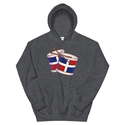 Tambora Dominicana Unisex Hoodie  - 2020 - DominicanGirlfriend.com - Frases Dominicanas - República Dominicana Lifestyle Graphic T-Shirts Streetwear & Accessories - New York - Bronx - Washington Heights - Miami - Florida - Boca Chica - USA - Dominican Clothing