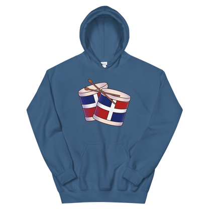 Tambora Dominicana Unisex Hoodie  - 2020 - DominicanGirlfriend.com - Frases Dominicanas - República Dominicana Lifestyle Graphic T-Shirts Streetwear & Accessories - New York - Bronx - Washington Heights - Miami - Florida - Boca Chica - USA - Dominican Clothing