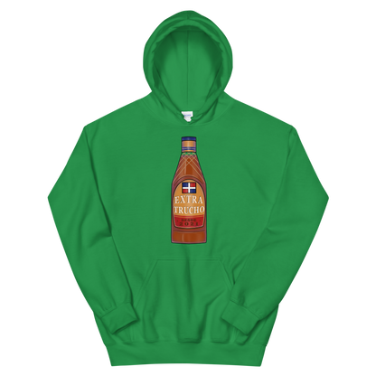 Extra Trucho Dominican Rum Unisex Hoodie  - 2020 - DominicanGirlfriend.com - Frases Dominicanas - República Dominicana Lifestyle Graphic T-Shirts Streetwear & Accessories - New York - Bronx - Washington Heights - Miami - Florida - Boca Chica - USA - Dominican Clothing