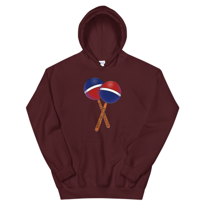 Maracas Dominicana Unisex Hoodie  - 2020 - DominicanGirlfriend.com - Frases Dominicanas - República Dominicana Lifestyle Graphic T-Shirts Streetwear & Accessories - New York - Bronx - Washington Heights - Miami - Florida - Boca Chica - USA - Dominican Clothing