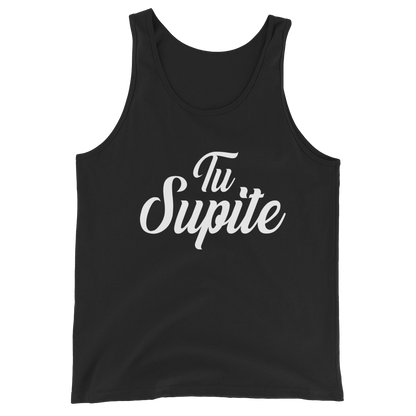 Tu Supite Unisex Tank Top  - 2020 - DominicanGirlfriend.com - Frases Dominicanas - República Dominicana Lifestyle Graphic T-Shirts Streetwear & Accessories - New York - Bronx - Washington Heights - Miami - Florida - Boca Chica - USA - Dominican Clothing