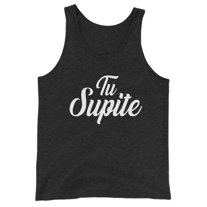 Tu Supite Unisex Tank Top  - 2020 - DominicanGirlfriend.com - Frases Dominicanas - República Dominicana Lifestyle Graphic T-Shirts Streetwear & Accessories - New York - Bronx - Washington Heights - Miami - Florida - Boca Chica - USA - Dominican Clothing