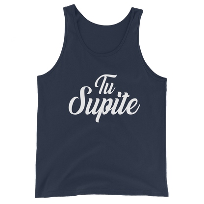 Tu Supite Unisex Tank Top  - 2020 - DominicanGirlfriend.com - Frases Dominicanas - República Dominicana Lifestyle Graphic T-Shirts Streetwear & Accessories - New York - Bronx - Washington Heights - Miami - Florida - Boca Chica - USA - Dominican Clothing