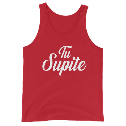 Tu Supite Unisex Tank Top  - 2020 - DominicanGirlfriend.com - Frases Dominicanas - República Dominicana Lifestyle Graphic T-Shirts Streetwear & Accessories - New York - Bronx - Washington Heights - Miami - Florida - Boca Chica - USA - Dominican Clothing