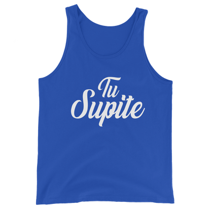 Tu Supite Unisex Tank Top  - 2020 - DominicanGirlfriend.com - Frases Dominicanas - República Dominicana Lifestyle Graphic T-Shirts Streetwear & Accessories - New York - Bronx - Washington Heights - Miami - Florida - Boca Chica - USA - Dominican Clothing