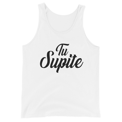 Tu Supite Unisex Tank Top  - 2020 - DominicanGirlfriend.com - Frases Dominicanas - República Dominicana Lifestyle Graphic T-Shirts Streetwear & Accessories - New York - Bronx - Washington Heights - Miami - Florida - Boca Chica - USA - Dominican Clothing